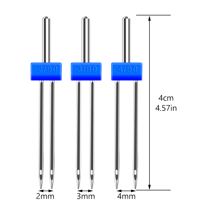 Twin Needle Stretch - Kraball agulhas duplas para peças de