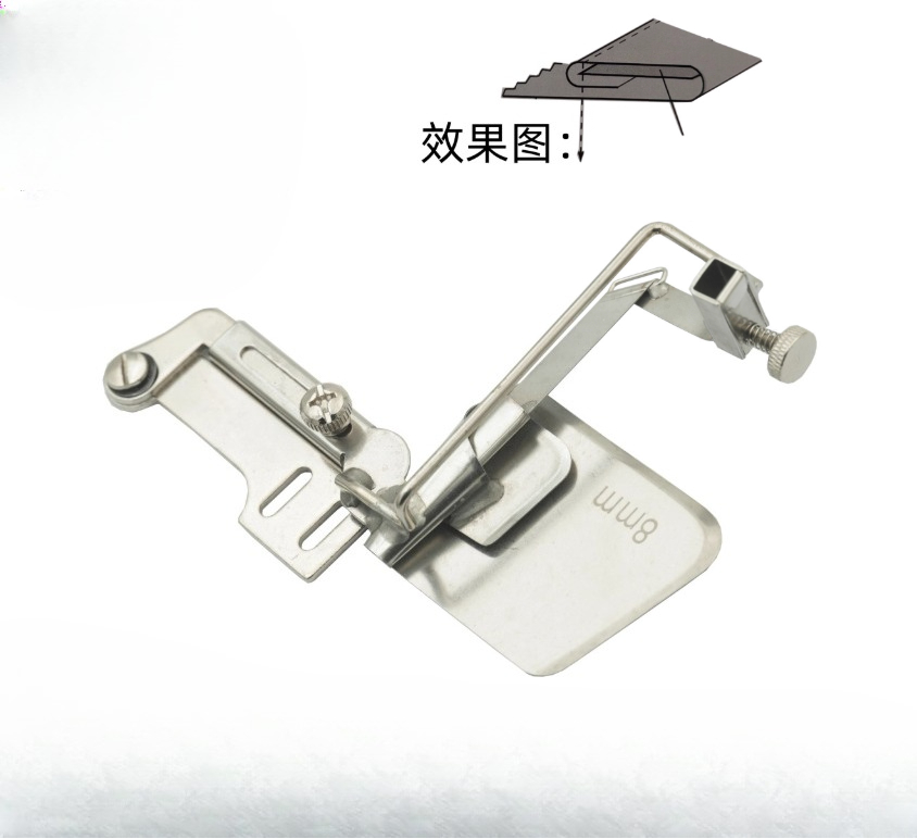 Sewing Machine In Textile - Tubo de ondulação de faixa elástica