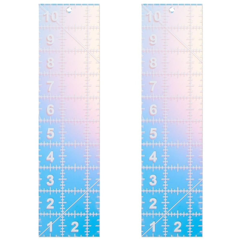 Textile Sewing Patterns - 2 pçs acolchoado modelo acrílico cores
