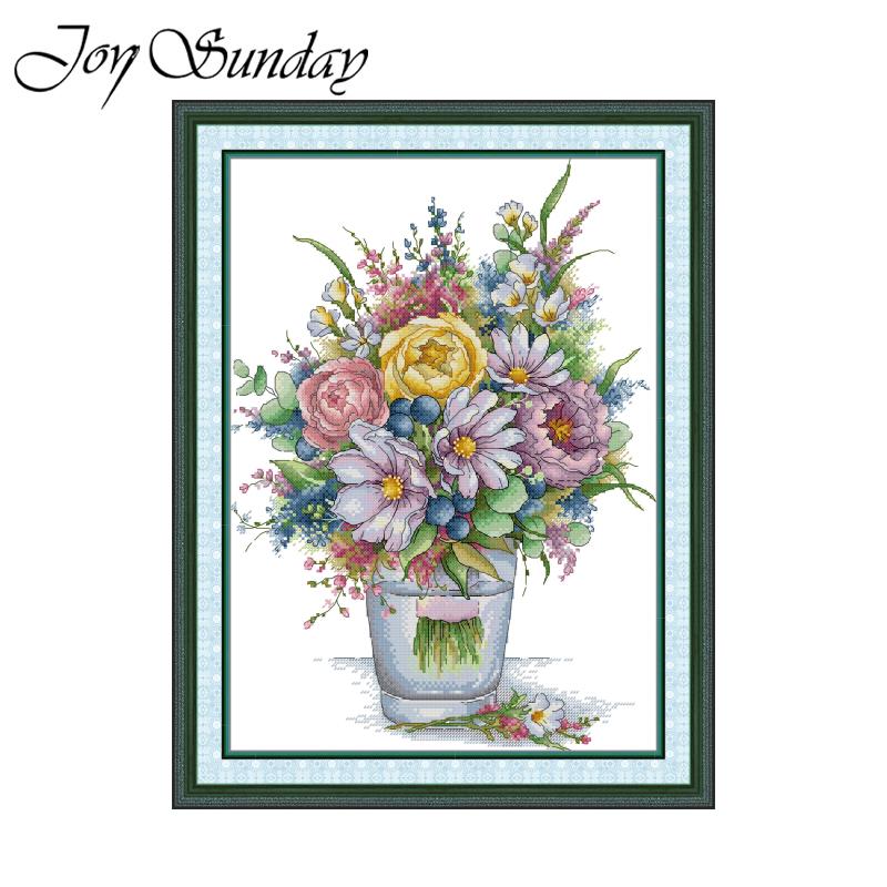 Joy domingo kit de ponto cruz  - Textile Sewing Patterns avaliação e preço