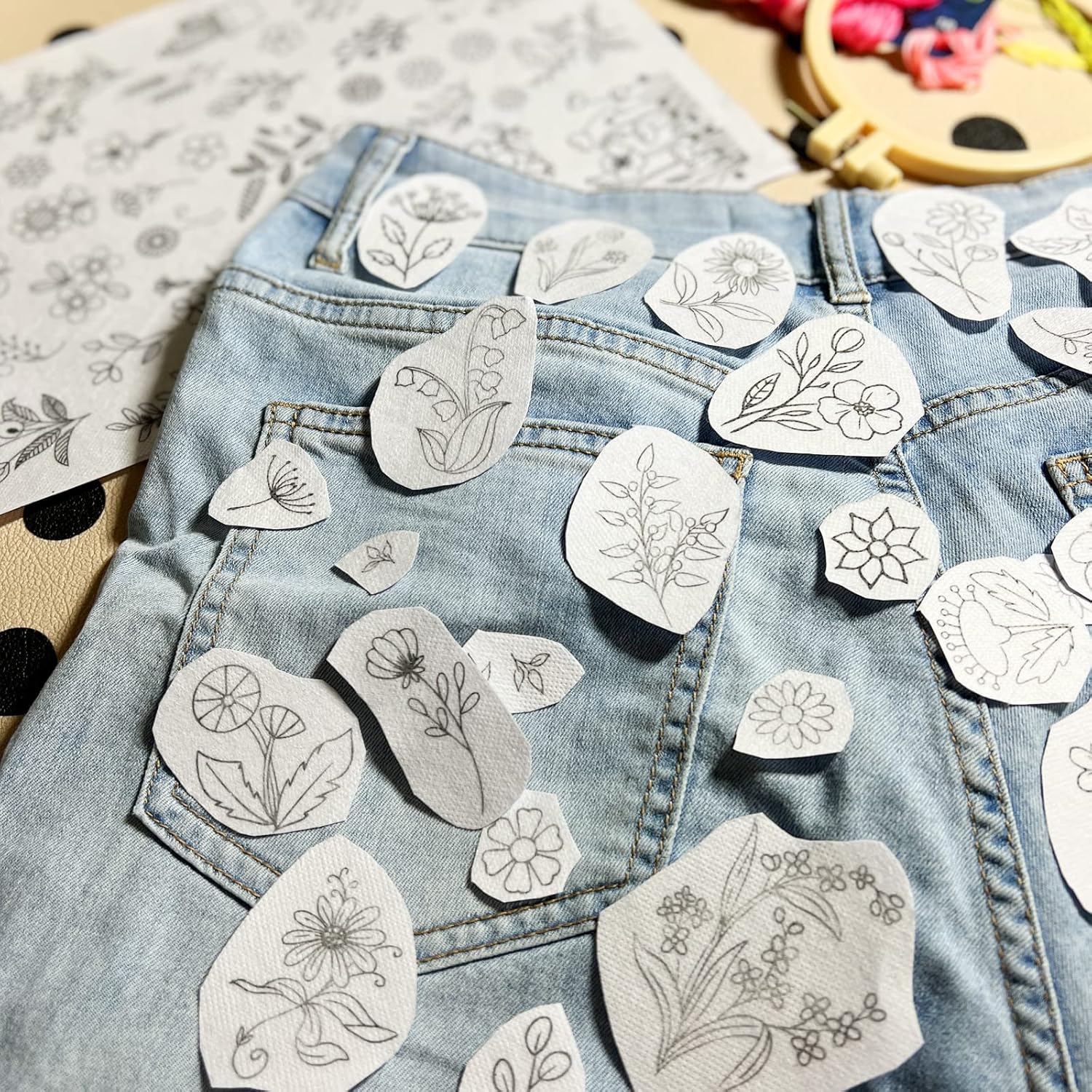 Estabilizador Solúvel em Água  - Textile Sewing Patterns avaliação e preço