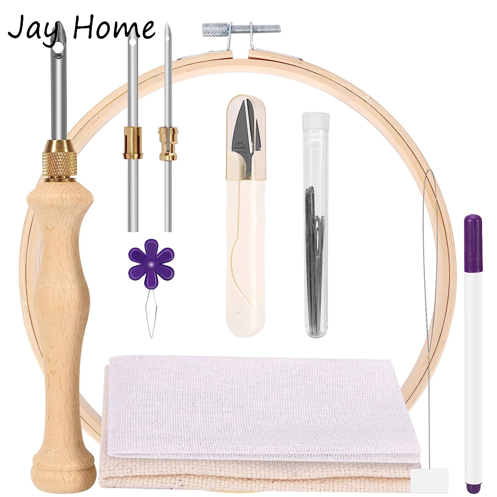 Kit inicial de agulha de perfu - Embroidery Floss Thread avaliação e preço