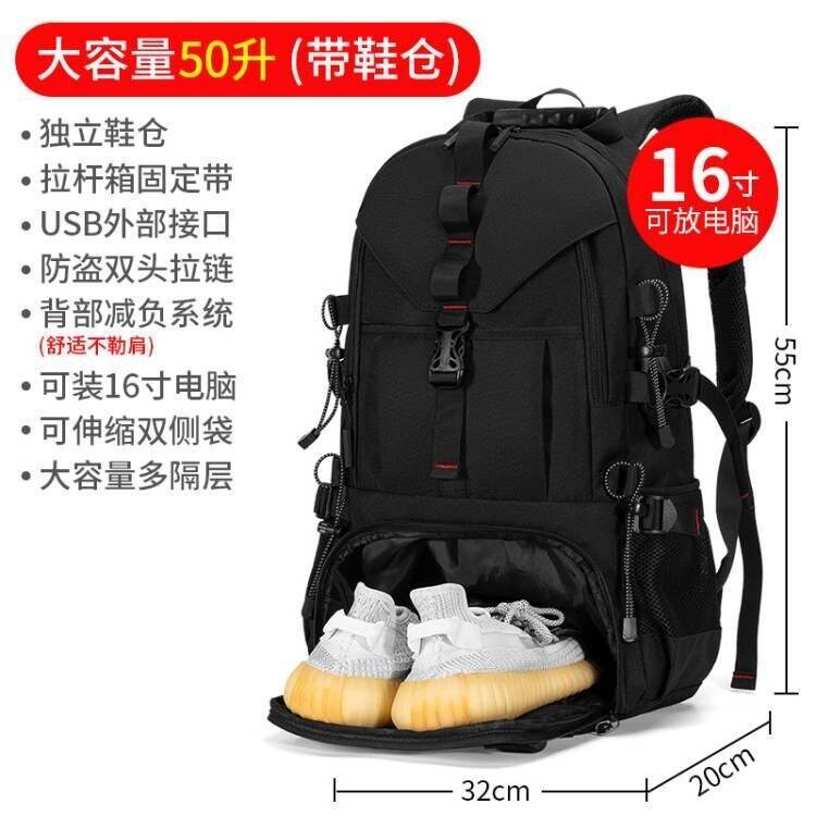 Nova Mochila de Viagem Masculi - Sewing Zipper avaliação e preço