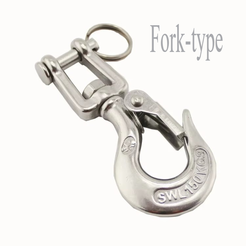 Prata 304 aço inoxidável tipo  - Hook Eye Fastener avaliação e preço