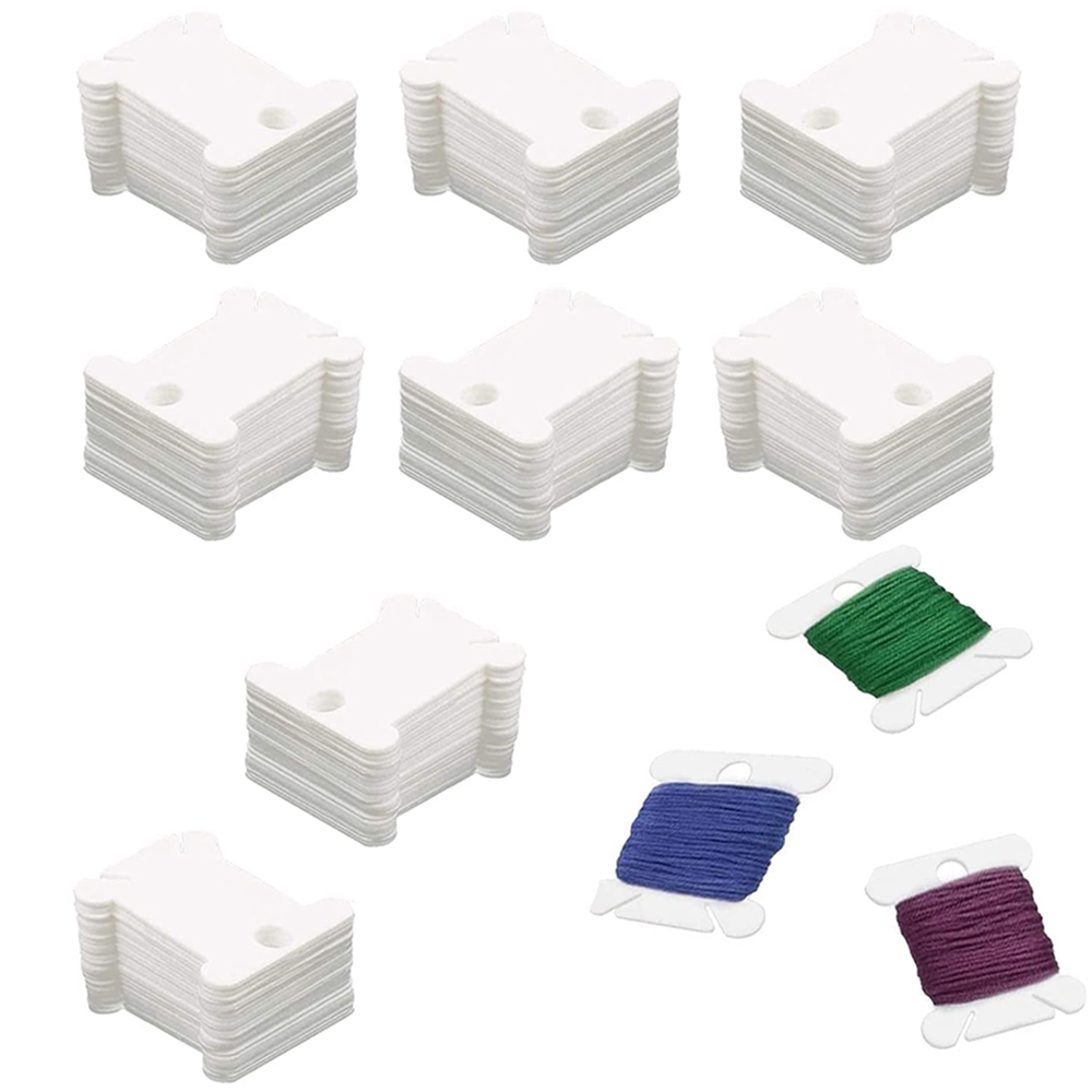 50/100 pçs bobinas de fio de p - Embroidery Floss Thread avaliação e preço