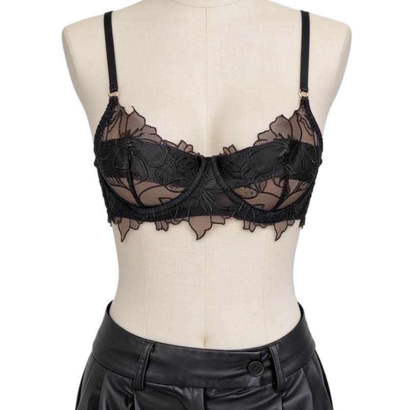 Conjunto de Lingerie Estilo Fr - Hook Eye Fastener avaliação e preço