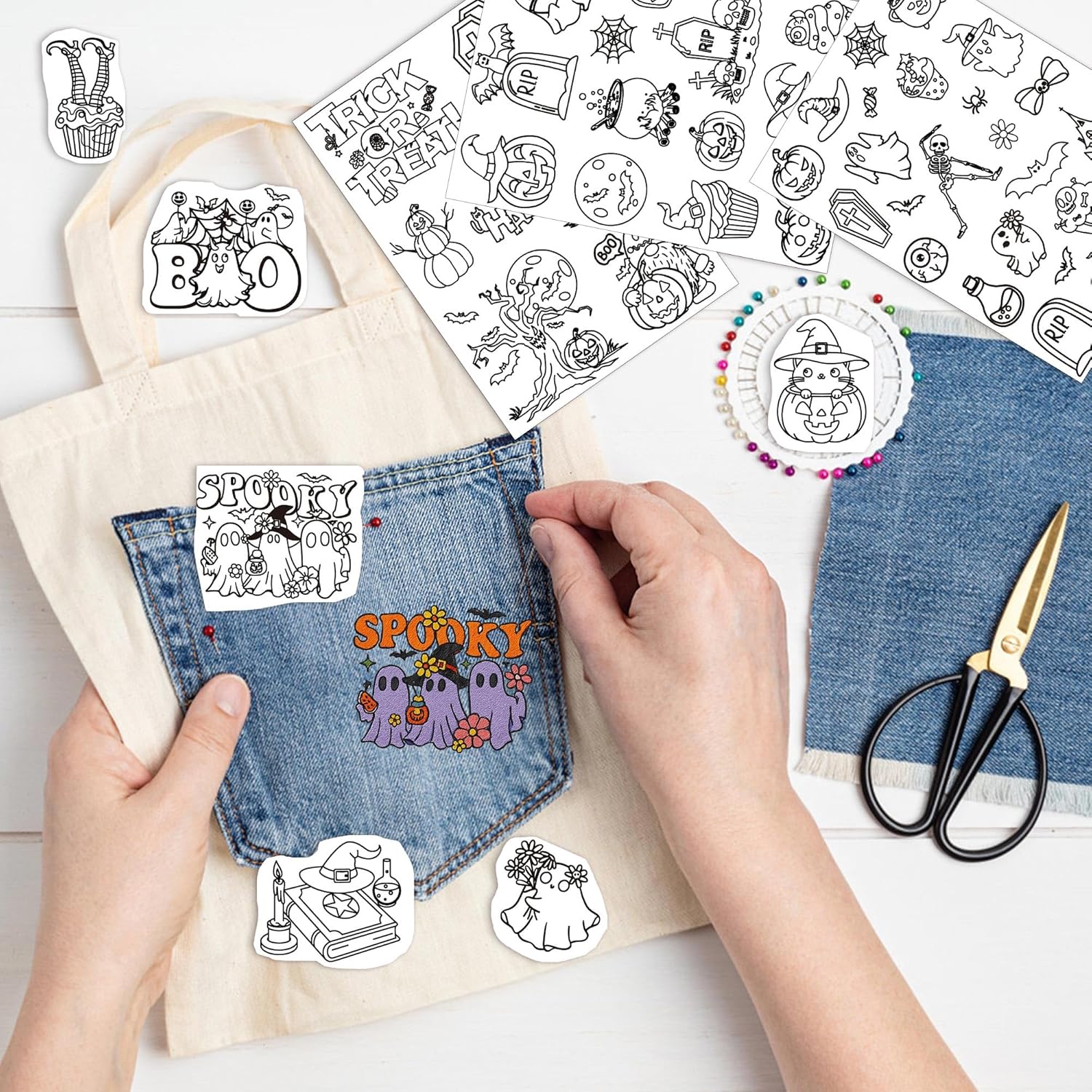 Padrão de bordado estabilizado - Textile Sewing Patterns avaliação e preço