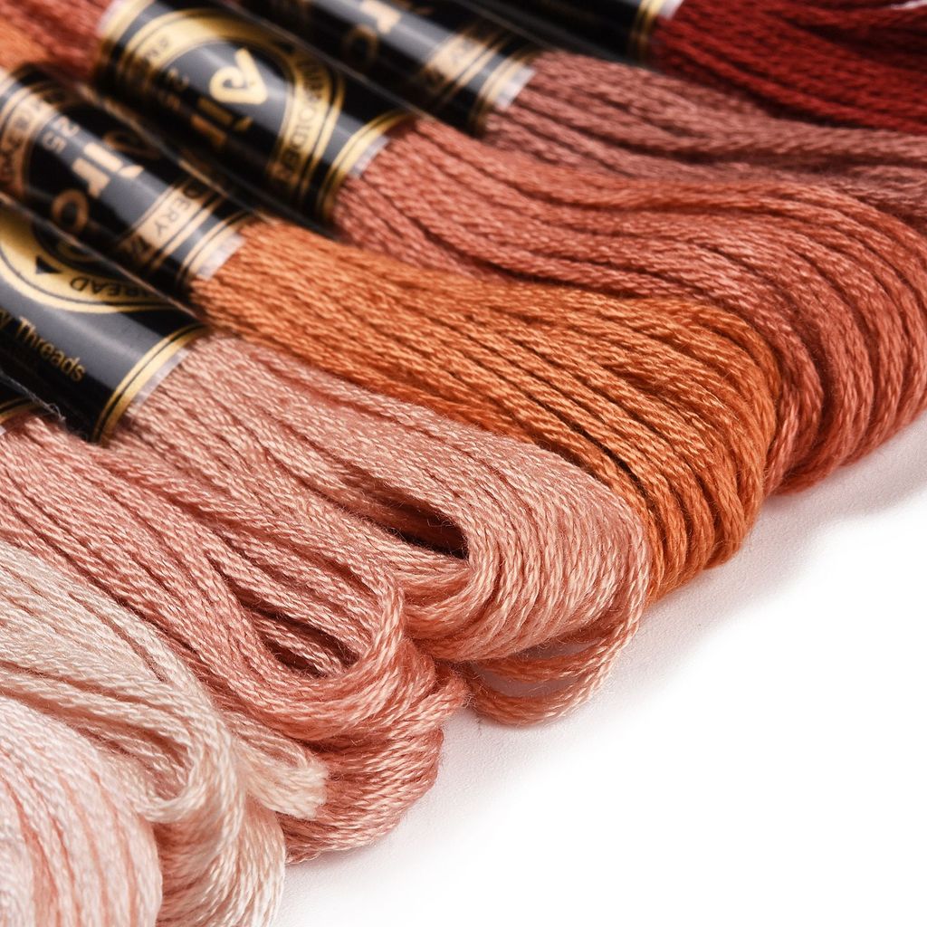 1 Conjunto com 8 Meadas de Lin - Embroidery Floss Thread avaliação e preço